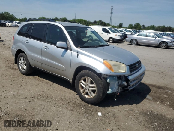 2003 Toyota RAV4 with VIN JTEGH20V730098555, listed as a Copart auction lot 52358035 with 177,133 mi miles and Salvage Title. Bid and sale history available at DreamBid. Image 4.