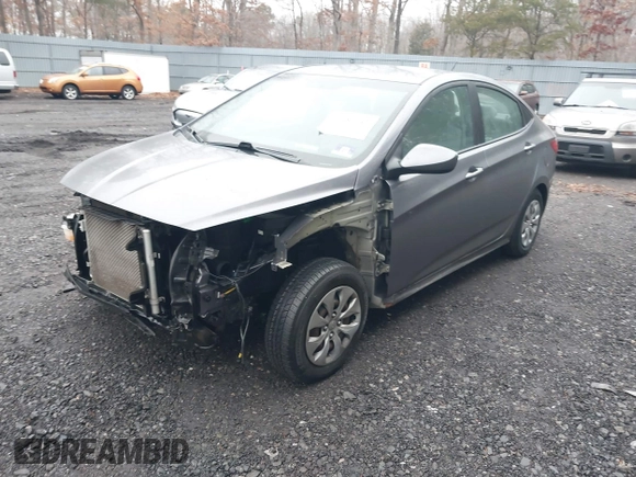 2017 Hyundai Accent SE with VIN KMHCT4AE7HU308112, listed as a IAAI auction lot 41481047 with 74,896 mi miles and . Bid and sale history available at carsss.com. Image 2.