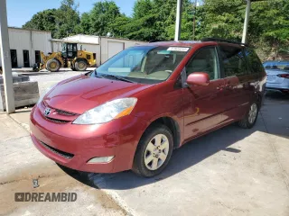 2006 Toyota Sienna XLE z VIN 5TDZA22C36S452313, wystawiony jako Copart lot #57823245 z przebiegiem 227 744 mil mil oraz Czysty tytuł • Clean title. Historia ofert i sprzedaży dostępna na DreamBid. Obrazek 1.