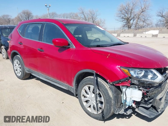 2017 Nissan Rogue SV with VIN JN8AT2MVXHW255006, listed as a IAAI auction lot 41788317 with 83,928 mi miles. Bid and sale history available at carsss.com. Image 1.