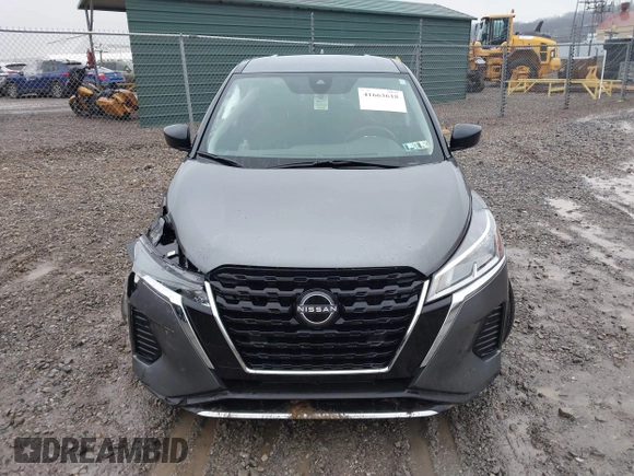 2023 Nissan Kicks S with VIN 3N1CP5BV7PL570740, listed as a IAAI auction lot 41663618 with 15,076 mi miles and . Bid and sale history available at carsss.com. Image 12.