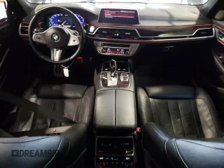 2020 BMW 7 Series 740i with VIN WBA7T2C04LGL17530, listed as a Copart auction lot 62039783 with 47,958 mi miles. Bid and sale history available at carsss.com. Image 8.