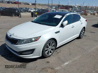 2012 Kia Optima SX with VIN 5XXGR4A63CG050800, listed as a IAAI auction lot 42051920 with 159,941 mi miles and . Bid and sale history available at carsss.com. Image 2.