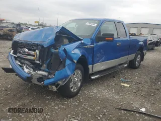 2009 Ford F-150 STX with VIN 1FTRX128X9FA50992, listed as a Copart auction lot 77901894 with 111,609 mi miles and Salvage Title. Bid and sale history available at carsss.com. Image 1.