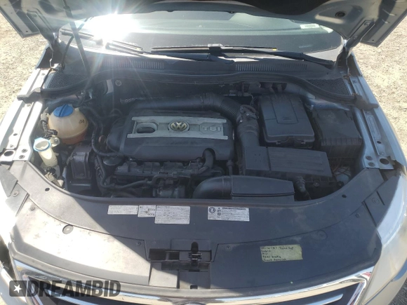 2012 Volkswagen CC Sport with VIN WVWMP7AN1CE550315, listed as a Copart auction lot 57363225 with 131,512 mi miles and Salvage title. Bid and sale history available at DreamBid. Image 11.