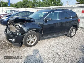 2015 Chevrolet Equinox LT with VIN 2GNALCEK8F6379781, listed as a Copart auction lot 64223414 with 163,728 mi miles and Salvage Title. Bid and sale history available at carsss.com. Image 1.