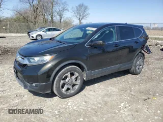 2017 Honda CR-V EX-L with VIN 2HKRW2H86HH618224, listed as a Copart auction lot 52004065 with 87,637 mi miles and Salvage Title. Bid and sale history available at carsss.com. Image 1.
