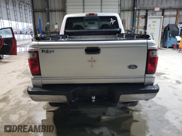 2003 Ford Ranger XL with VIN 1FTYR14VX3PA63879, listed as a Copart auction lot 51594555 with 190,983 mi miles and Salvage Title. Bid and sale history available at carsss.com. Image 6.
