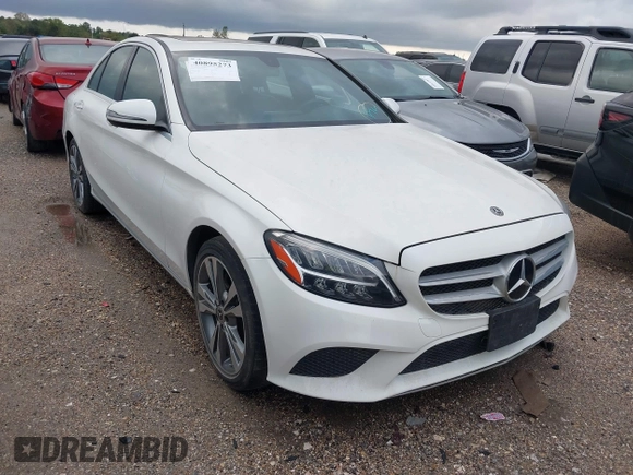 2019 Mercedes-Benz C 300 with VIN 55SWF8DB0KU284459, listed as a IAAI auction lot 40895273 with Not provided miles and . Bid and sale history available at DreamBid. Image 1.
