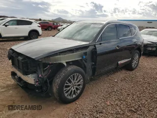 2021 Genesis GV80 with VIN KMUHBDSB8MU041121, listed as a Copart auction lot 45007065 with 55,347 mi miles and Salvage Title. Bid and sale history available at carsss.com. Image 1.