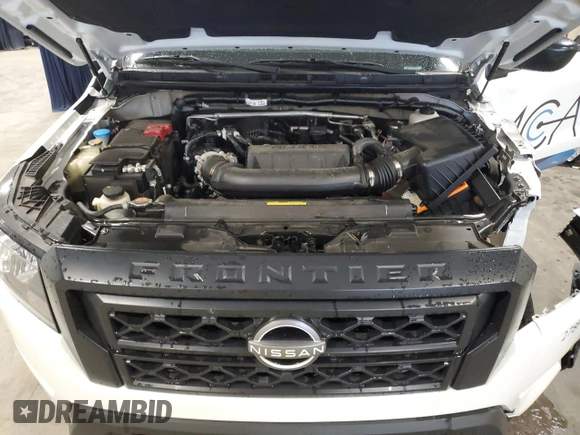 2024 Nissan Frontier SV with VIN 1N6ED1CMXRN640941, listed as a Copart auction lot 51759065 with 17,455 mi miles and Salvage title. Bid and sale history available at DreamBid. Image 11.