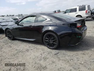 2017 Lexus RC 350 z VIN JTHHE5BC0H5016219, wystawiony jako Copart lot #54383235 z przebiegiem 38 865 mil mil oraz Szkoda całkowita • Salvage title. Historia ofert i sprzedaży dostępna na DreamBid. Obrazek 2.