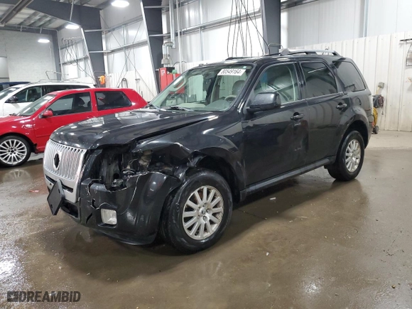 2011 Mercury Mariner Premier with VIN 4M2CN9HGXBKJ05862, listed as a Copart auction lot 80549164 with 188,221 mi miles and Salvage Title. Bid and sale history available at carsss.com. Image 1.