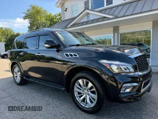 2017 Infiniti QX80 with VIN JN8AZ2NE7H9157627, listed as a Copart auction lot 70142234 with 111,206 mi miles and Clean Title. Bid and sale history available at carsss.com. Image 1.