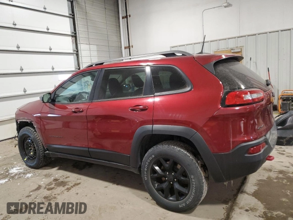 2017 Jeep Cherokee Trailhawk L Plus with VIN 1C4PJMBS5HD224239, listed as a Copart auction lot 45288285 with 106,553 mi miles and Salvage Title. Bid and sale history available at carsss.com. Image 2.