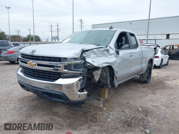 2020 Chevrolet Silverado 1500 LT with VIN 1GCRYDEDXLZ200399, listed as a IAAI auction lot 41320534 with 98,895 mi miles. Bid and sale history available at carsss.com. Image 18.