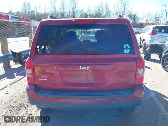 2014 Jeep Patriot Sport with VIN 1C4NJPBA5ED689986, listed as a IAAI auction lot 41701397 with 155,242 mi miles and . Bid and sale history available at carsss.com. Image 16.
