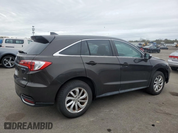 2017 Acura RDX with VIN 5J8TB4H36HL013084, listed as a Copart auction lot 47700725 with 125,752 mi miles and Salvage Title. Bid and sale history available at carsss.com. Image 3.