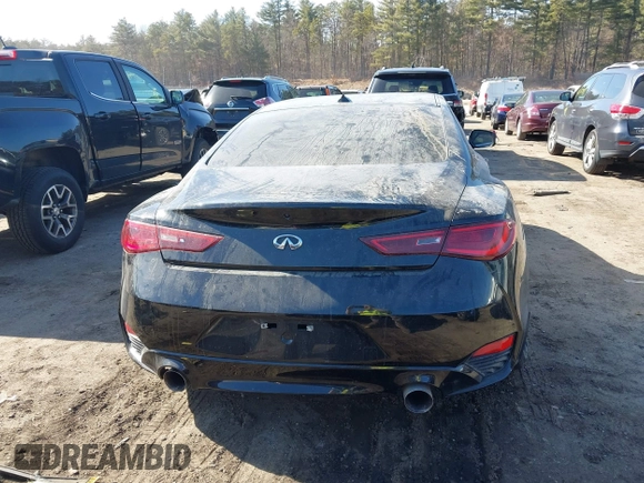 2017 Infiniti Q60 Sport with VIN JN1EV7EK5HM361046, listed as a IAAI auction lot 41786594 with 87,193 mi miles and . Bid and sale history available at carsss.com. Image 16.