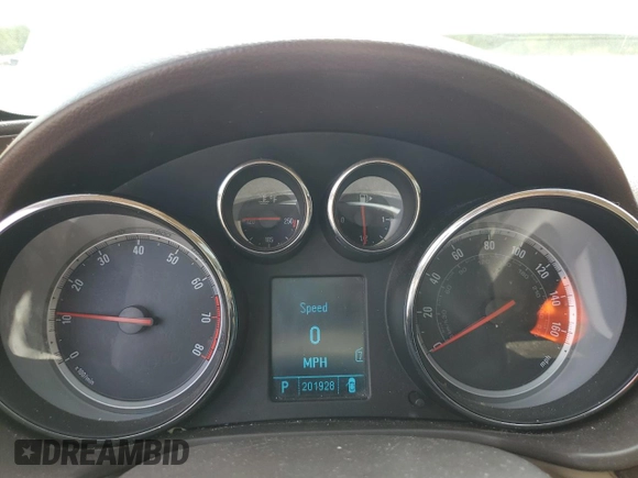 2011 Buick Regal CXL RL1 with VIN W04GN5EC3B1114310, listed as a Copart auction lot 69972924 with 201,928 mi miles and Salvage Title. Bid and sale history available at carsss.com. Image 9.