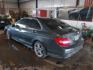 2013 Mercedes-Benz C-Class C 300 Sport with VIN WDDGF8AB8DR246409, listed as a IAAI auction lot 41596608 with 116,476 mi miles. Bid and sale history available at carsss.com. Image 3.