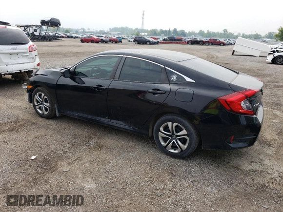 2017 Honda Civic LX z VIN 2HGFC2F55HH030250, wystawiony jako Copart lot #59228905 z przebiegiem 148 692 mil mil oraz Szkoda całkowita • Salvage title. Historia ofert i sprzedaży dostępna na DreamBid. Obrazek 2.