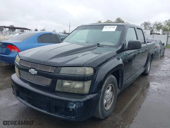 2005 Chevrolet Colorado 1SB LS Z85 with VIN 1GCCS136758199456, listed as a IAAI auction lot 41735740 with 206,101 mi miles. Bid and sale history available at carsss.com. Image 2.