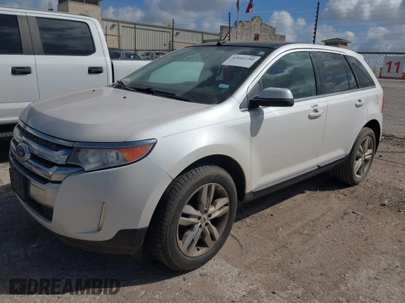 2013 Ford Edge Limited z VIN 2FMDK3KC3DBE25569, wystawiony jako IAAI lot #42601280 z przebiegiem 159 206 mil mil oraz . Historia ofert i sprzedaży dostępna na DreamBid. Obrazek 2.