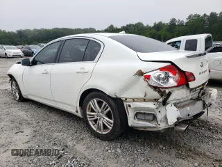 2011 Infiniti G25 x с VIN JN1DV6AR7BM651482, выставлен на аукционе Copart как лот 58501135 с пробегом 118 045 миль миль и Списание • Salvage title. История ставок и продаж доступна на DreamBid. Изображение 2.