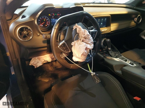2019 Chevrolet Camaro 1LT with VIN 1G1FB1RX6K0125056, listed as a Copart auction lot 44658095 with 107,469 mi miles and Salvage Title. Bid and sale history available at carsss.com. Image 8.