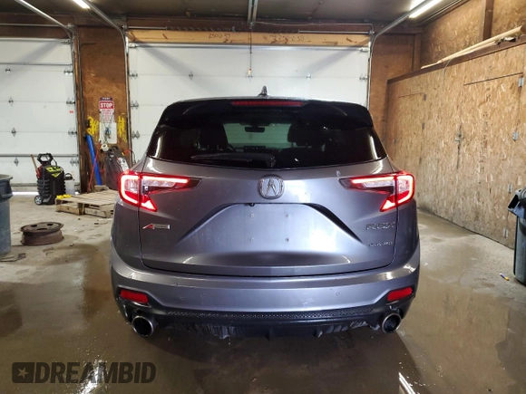 2021 Acura RDX w/A-Spec Package z VIN 5J8TC2H65ML022672, wystawiony jako Copart lot #60794045 z przebiegiem 70 000 mil mil oraz Szkoda całkowita • Salvage title. Historia ofert i sprzedaży dostępna na DreamBid. Obrazek 6.