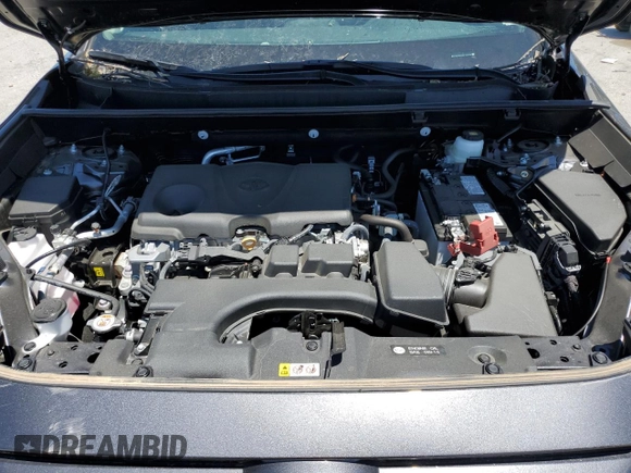 2024 Toyota RAV4 XLE Premium with VIN 2T3A1RFV2RC454169, listed as a Copart auction lot 57758245 with 5,139 mi miles and Salvage title. Bid and sale history available at DreamBid. Image 11.