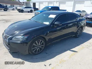 2014 Lexus GS 350 with VIN JTHBE1BL1E5041964, listed as a IAAI auction lot 41944791 with 226,264 mi miles. Bid and sale history available at carsss.com. Image 2.