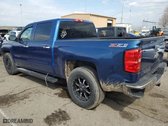 2015 Chevrolet Silverado 1500 LT with VIN 3GCUKREC3FG209417, listed as a Copart auction lot 50966855 with 153,585 mi miles and Salvage Title. Bid and sale history available at carsss.com. Image 2.