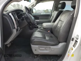 2018 Toyota Sequoia SR5 with VIN 5TDBY5G16JS162016, listed as a Copart auction lot 85428344 with 123,429 mi miles and Salvage Title. Bid and sale history available at carsss.com. Image 7.