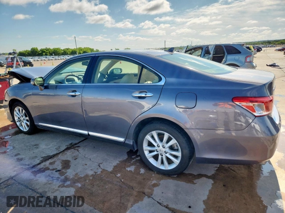 2012 Lexus ES 330 with VIN JTHBK1EG3C2481738, listed as a Copart auction lot 59806295 with 68,707 mi miles and Salvage title. Bid and sale history available at DreamBid. Image 2.