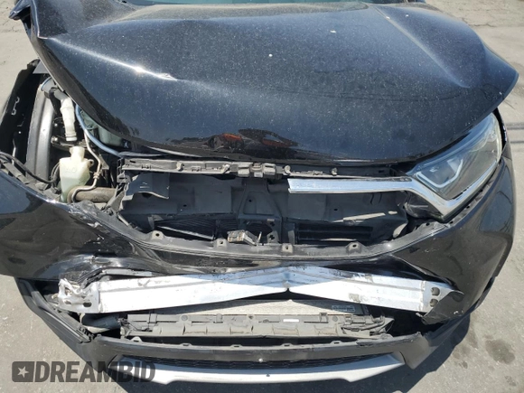 2019 Honda CR-V EX with VIN 5J6RW1H55KA047950, listed as a Copart auction lot 61030775 with 69,817 mi miles and Salvage title. Bid and sale history available at DreamBid. Image 12.