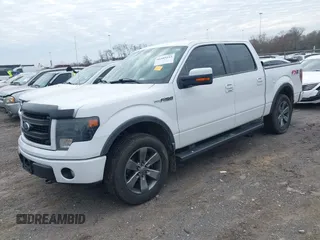 2013 Ford F-150 XL with VIN 1FTFW1EF9DFD14129, listed as a IAAI auction lot 41585143 with 190,047 mi miles. Bid and sale history available at carsss.com. Image 2.