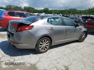 2013 Kia Optima EX with VIN 5XXGN4A7XDG222620, listed as a Copart auction lot 54328614 with 157,765 mi miles and Salvage title. Bid and sale history available at DreamBid. Image 3.