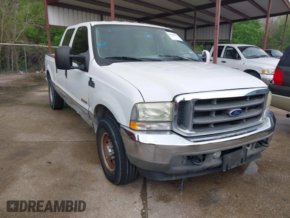 2004 Ford Super Duty F-250 XL with VIN 1FTNW20P84EB09666, listed as a IAAI auction lot 41932923 with 1 mi miles. Bid and sale history available at carsss.com. Image 1.