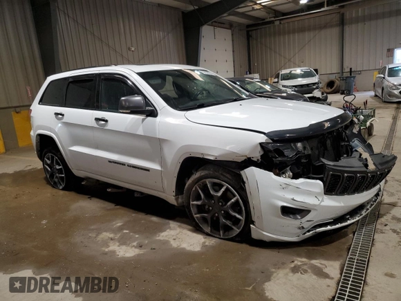 2021 Jeep Grand Cherokee 80th Anniversary with VIN 1C4RJFBG1MC513103, listed as a Copart auction lot 53439035 with 69,192 mi miles and Salvage title. Bid and sale history available at DreamBid. Image 4.