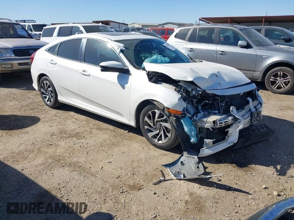 2016 Honda Civic Sedan EX with VIN 19XFC2F71GE074448, listed as a IAAI auction lot 41765880 with 164,011 mi miles. Bid and sale history available at carsss.com. Image 1.