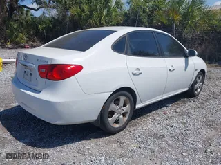 2007 Hyundai Elantra GLS with VIN KMHDU46D37U081985, listed as a IAAI auction lot 41931928 with 147,066 mi miles. Bid and sale history available at carsss.com. Image 4.