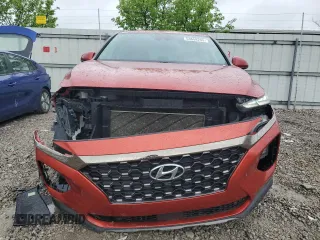 2019 Hyundai Santa Fe SEL with VIN 5NMS33AD3KH073756, listed as a Copart auction lot 53668205 with 99,872 mi miles and Salvage Title. Bid and sale history available at DreamBid. Image 5.