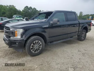 2020 Ford F-150 XL with VIN 1FTEW1E49LFB42113, listed as a Copart auction lot 63664075 with 61,330 mi miles and Salvage title. Bid and sale history available at DreamBid. Image 1.