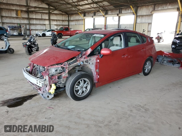 2010 Toyota Prius II with VIN JTDKN3DU2A0062185, listed as a Copart auction lot 55241065 with 180,315 mi miles and Salvage Title. Bid and sale history available at DreamBid. Image 1.