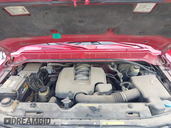 2005 Nissan Titan SE with VIN 1N6BA07B35N500027, listed as a IAAI auction lot 42150226 with 200,877 mi miles. Bid and sale history available at carsss.com. Image 10.