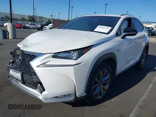 2015 Lexus NX 200t with VIN JTJYARBZ8F2004307, listed as a IAAI auction lot 41985535 with 163,254 mi miles. Bid and sale history available at carsss.com. Image 2.