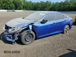 2017 Honda Civic EX-L with VIN 19XFC1F70HE013880, listed as a Copart auction lot 62156065 with 11,524 mi miles and Clean title. Bid and sale history available at DreamBid. Image 1.