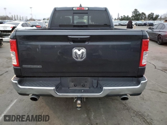 2021 Ram 1500 Big Horn z VIN 1C6RREFM9MN712074, wystawiony jako Copart lot #87685655 z przebiegiem 33 312 mil mil oraz Szkoda całkowita • Salvage title. Historia ofert i sprzedaży dostępna na DreamBid. Obrazek 6.